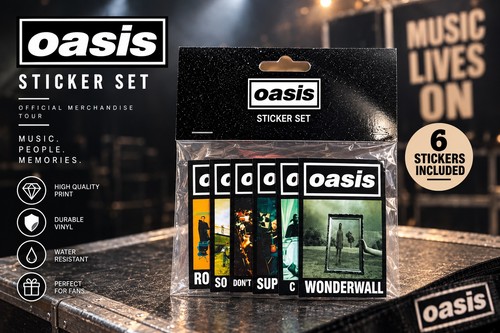 Oasis sticker set pack - sticker, of