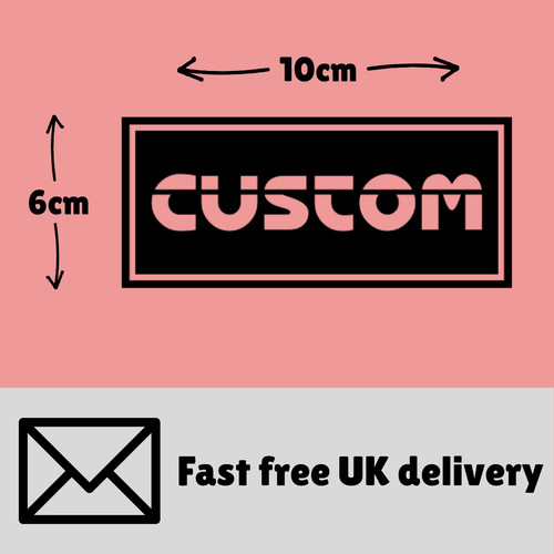 Custom name oasis - logo, iron