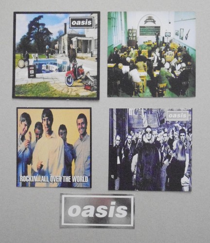 Oasis promo postcards - 4x,