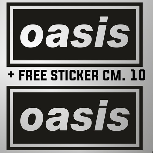 Sticker window oasis - window,