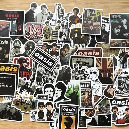 50pcs oasis band vinyl - oasis,