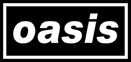 Oasis band sticker vintage alt - sticker,