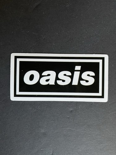 Oasis mini sticker logo - oasis,