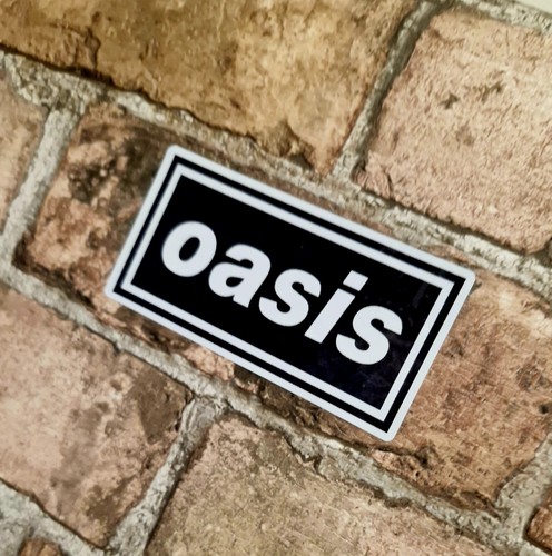 Oasis logo 100mm - 100mm, vinyl