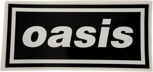 Oasis classic logo vinyl - oasis,