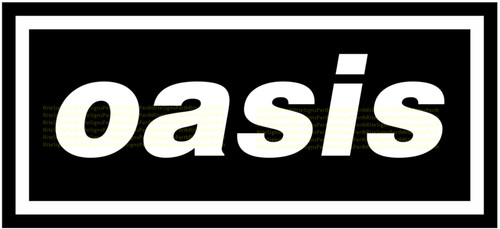 Oasis sticker 120mm - 120mm, length