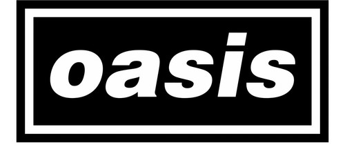 Oasis vinyl decal - vinyl, sticker