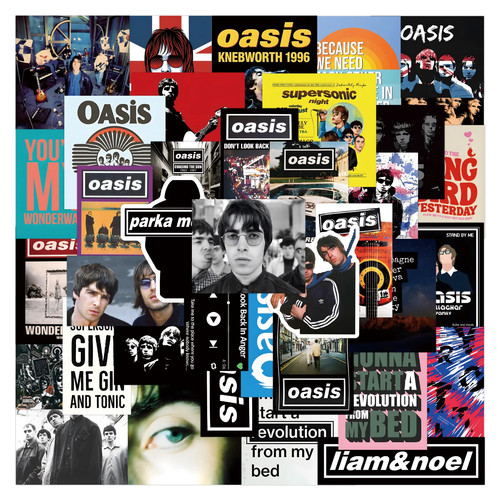 Oasis sticker set - set, decal