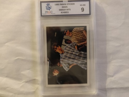 Oasis rookie 1995 mgc graded - oasis,